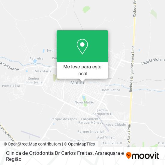 Clinica de Ortodontia Dr Carlos Freitas mapa