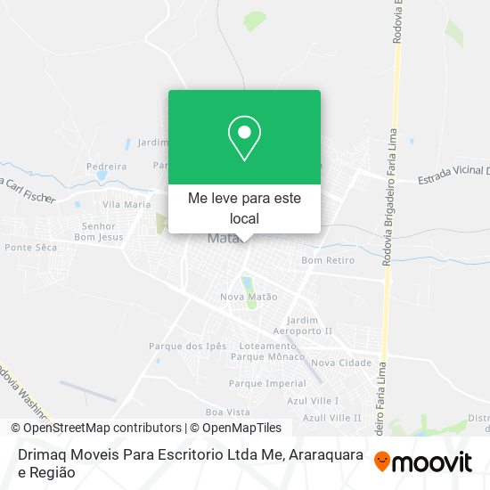 Drimaq Moveis Para Escritorio Ltda Me mapa