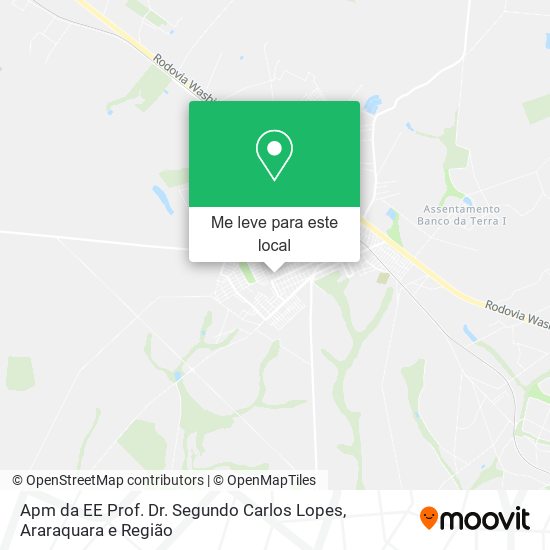Apm da EE Prof. Dr. Segundo Carlos Lopes mapa