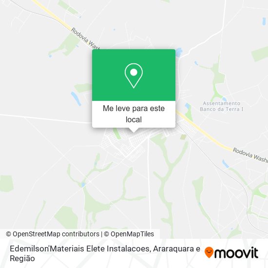 Edemilson'Materiais Elete Instalacoes mapa