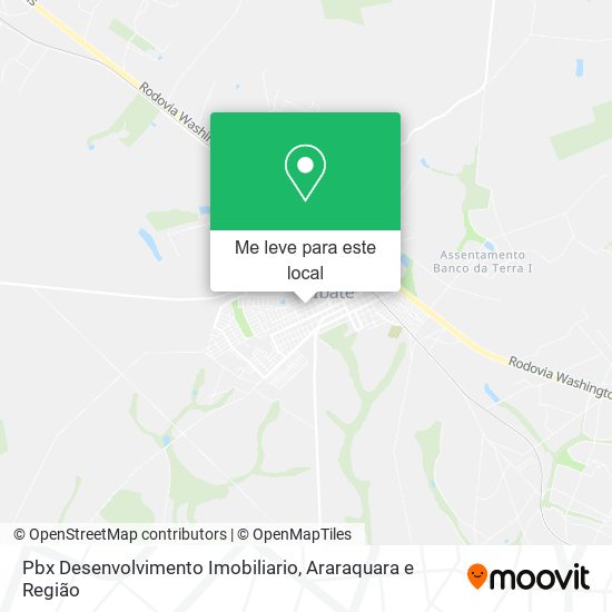 Pbx Desenvolvimento Imobiliario mapa