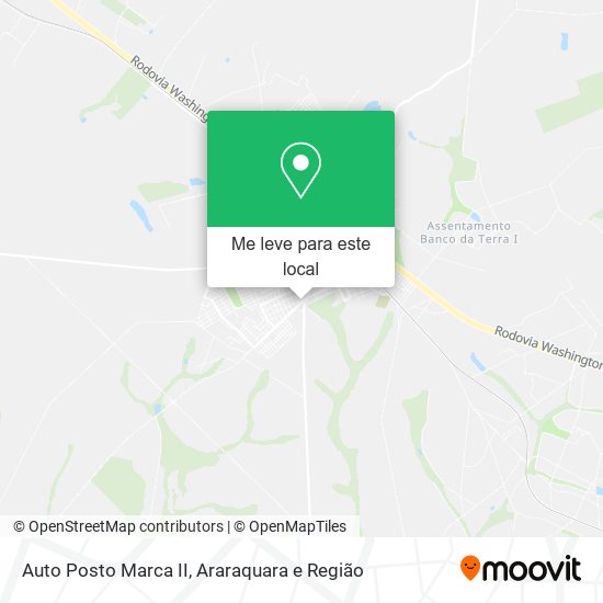 Auto Posto Marca II mapa