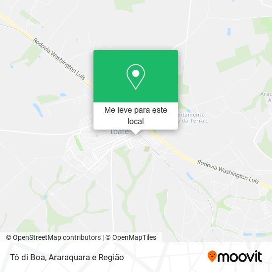 Tô di Boa mapa
