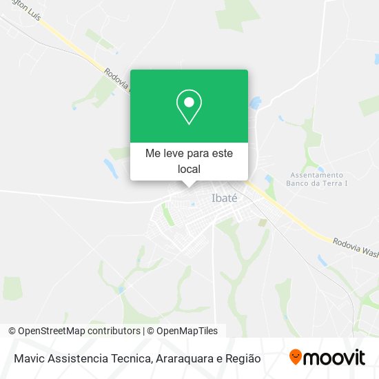 Mavic Assistencia Tecnica mapa