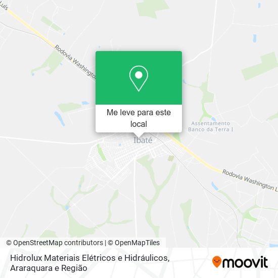 Hidrolux Materiais Elétricos e Hidráulicos mapa