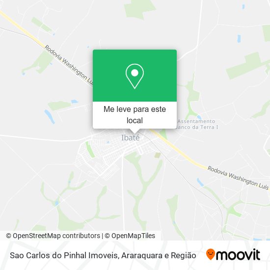 Sao Carlos do Pinhal Imoveis mapa