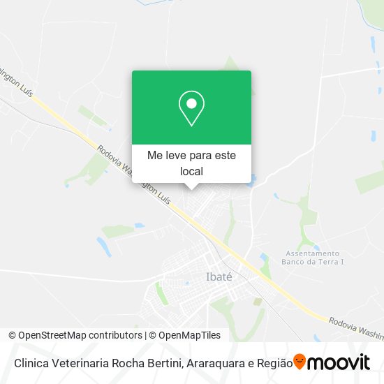 Clinica Veterinaria Rocha Bertini mapa