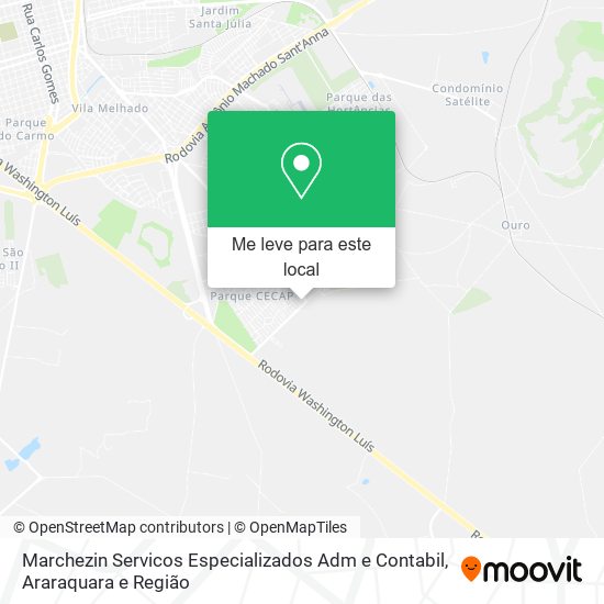 Marchezin Servicos Especializados Adm e Contabil mapa