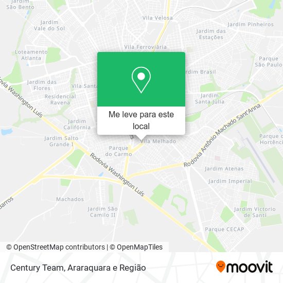 Century Team mapa