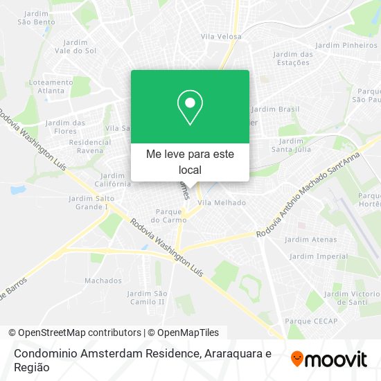 Condominio Amsterdam Residence mapa