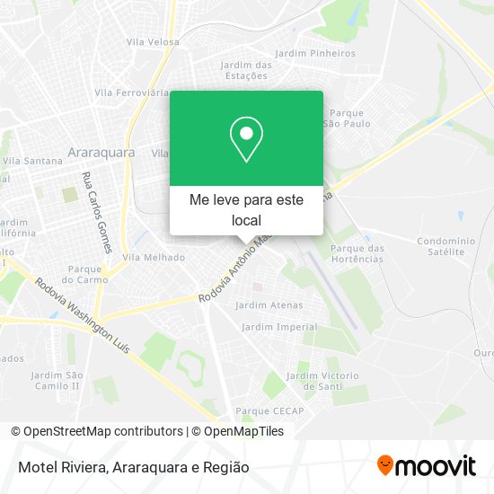 Motel Riviera mapa