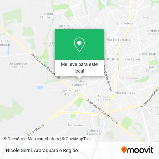 Nicole Serni mapa
