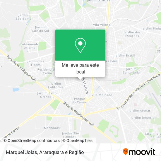 Marquel Joias mapa