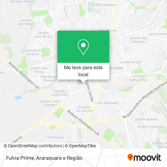 Fulvia Prime mapa