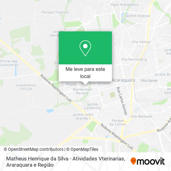 Matheus Henrique da Silva - Atividades Vterinarias mapa