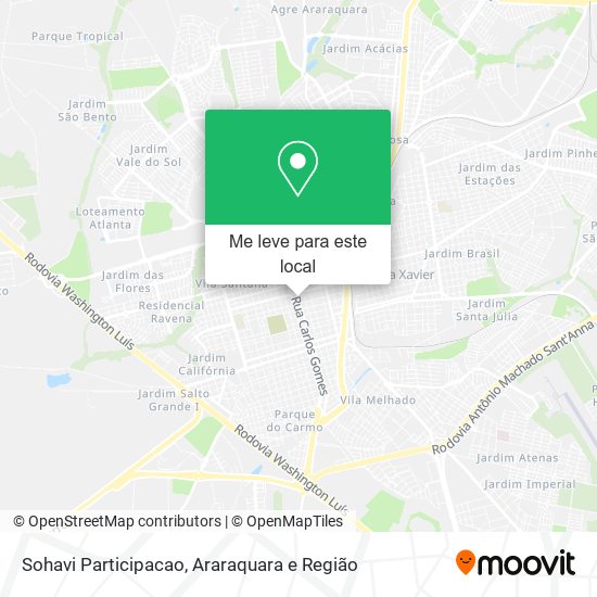 Sohavi Participacao mapa