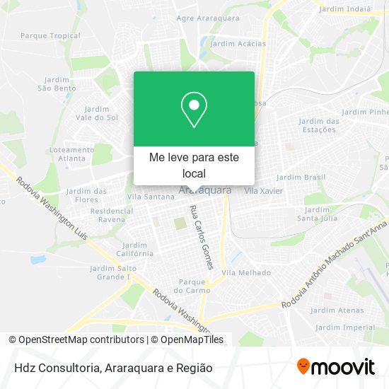Hdz Consultoria mapa
