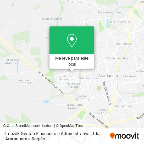 Imuzak Gestao Financeira e Administrativa Ltda mapa