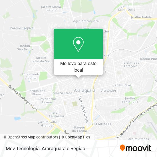 Msv Tecnologia mapa
