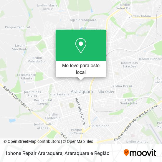 Iphone Repair Araraquara mapa