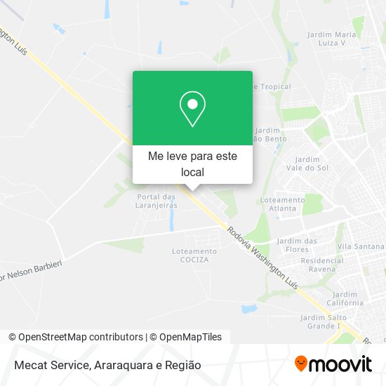 Mecat Service mapa