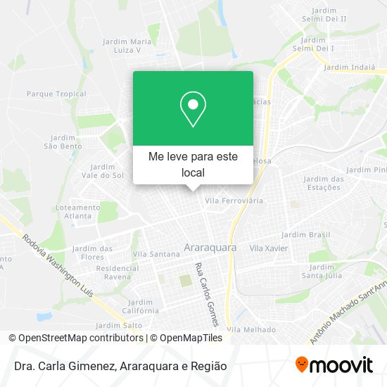Dra. Carla Gimenez mapa