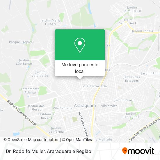 Dr. Rodolfo Muller mapa