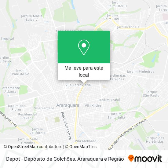 Depot - Depósito de Colchões mapa