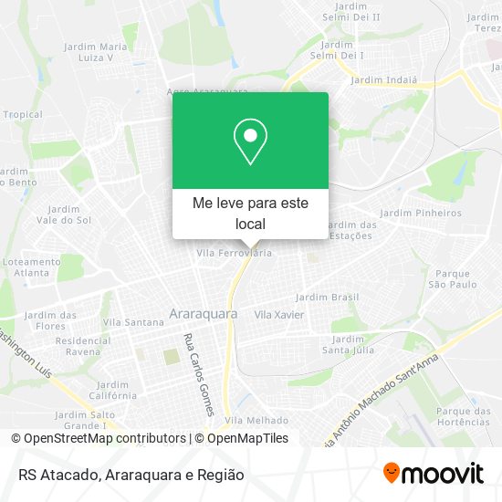 RS Atacado mapa