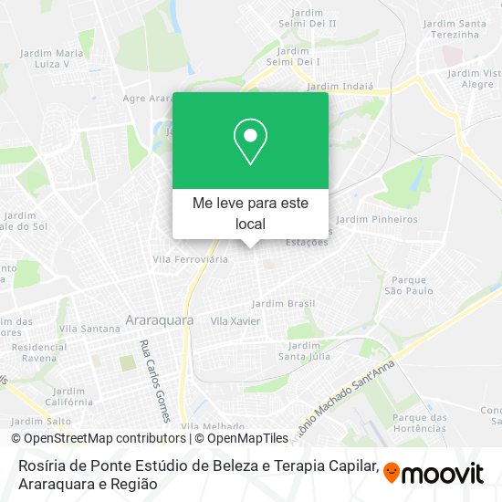 Rosíria de Ponte Estúdio de Beleza e Terapia Capilar mapa