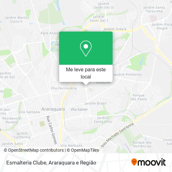 Esmalteria Clube mapa