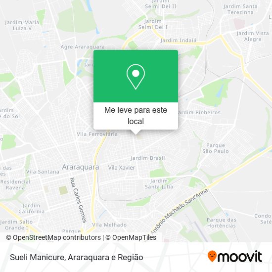 Sueli Manicure mapa