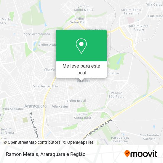 Ramon Metais mapa