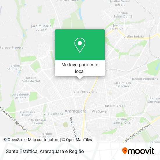 Santa Estética mapa