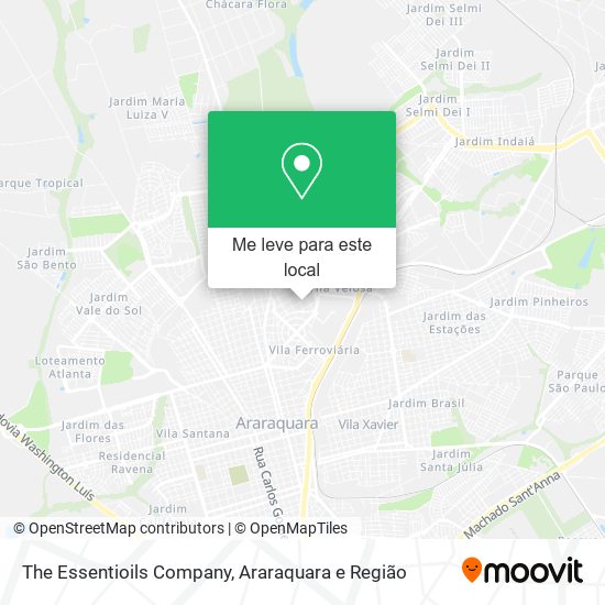 The Essentioils Company mapa