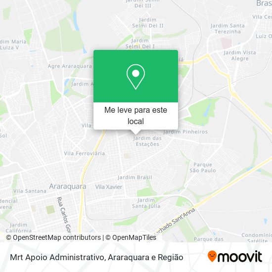 Mrt Apoio Administrativo mapa