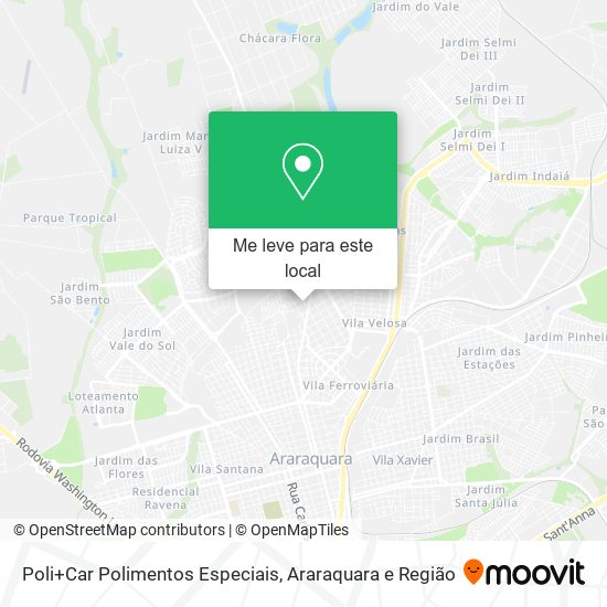 Poli+Car Polimentos Especiais mapa