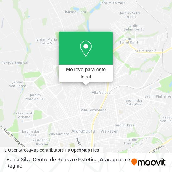 Vânia Silva Centro de Beleza e Estética mapa