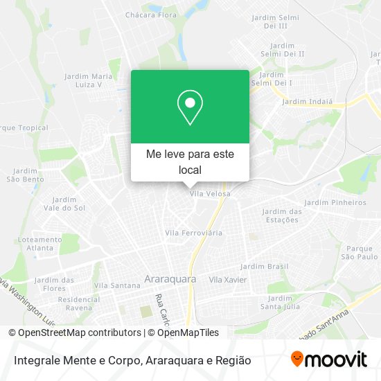Integrale Mente e Corpo mapa