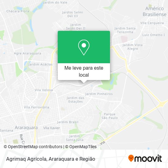 Agrimaq Agrícola mapa