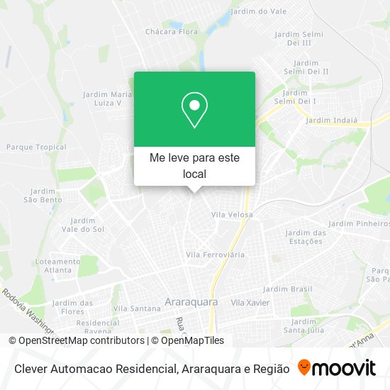 Clever Automacao Residencial mapa