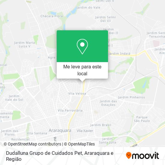 Dudalluna Grupo de Cuidados Pet mapa