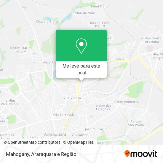 Mahogany mapa
