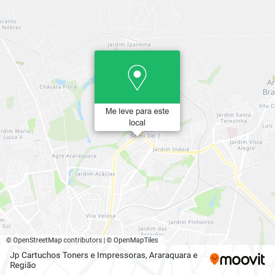 Jp Cartuchos Toners e Impressoras mapa