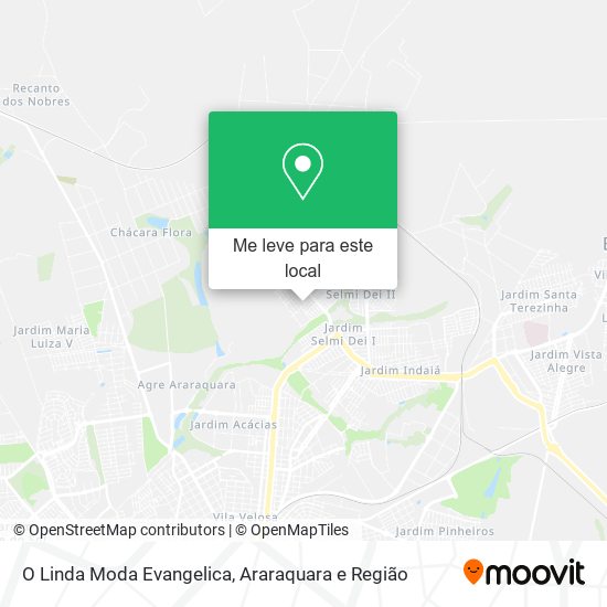 O Linda Moda Evangelica mapa