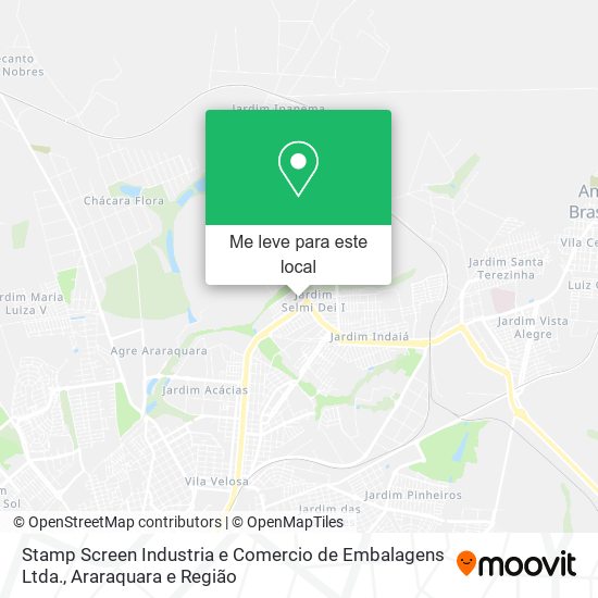 Stamp Screen Industria e Comercio de Embalagens Ltda. mapa