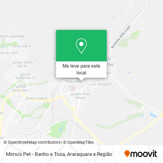 Mimu's Pet - Banho e Tosa mapa