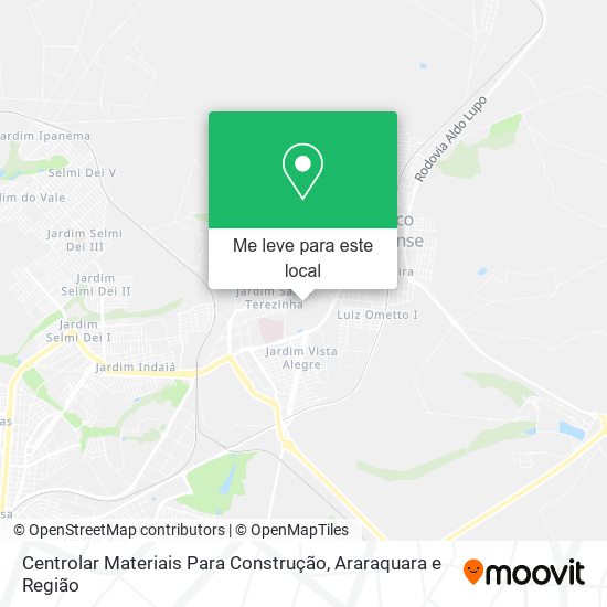Centrolar Materiais Para Construção mapa