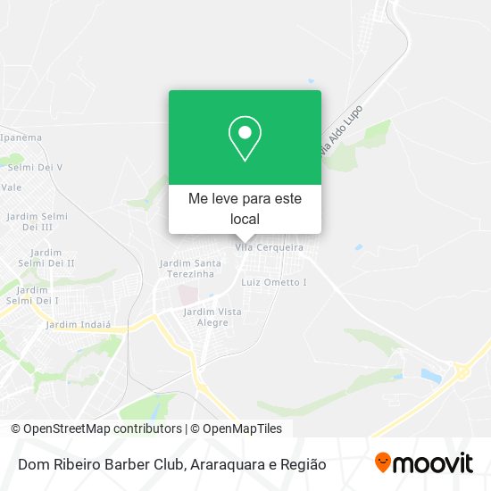 Dom Ribeiro Barber Club mapa