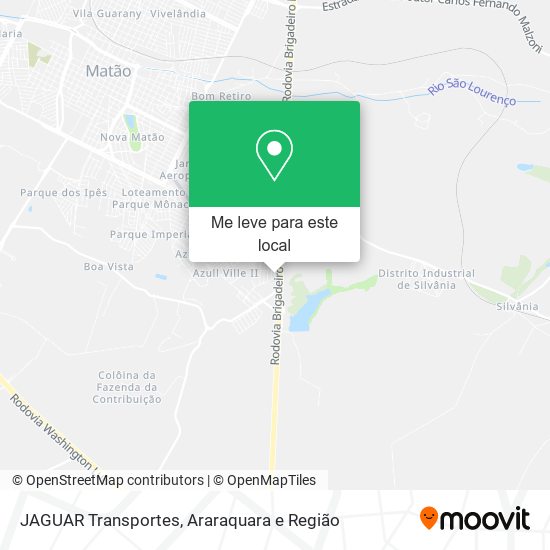 JAGUAR Transportes mapa